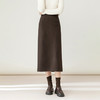 Grace&Glam 毛呢醋酸纸片人直筒半身裙 商品缩略图8