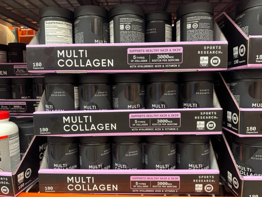 🔥特价！295元/瓶！✨每天一份，从“芯”呵护美丽✨Sports Research多重胶原蛋白——从内而外滋养你的肌肤与秀发💆‍♀️💖 商品图3