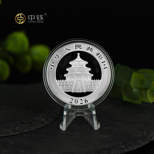 2026年熊猫银币 30克银猫现货 熊猫芯片卡 商品图5