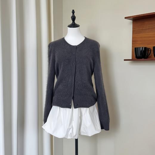 【澳洲品牌】EVERAU  松茸软糖短款毛衣开衫EA8030 商品图3