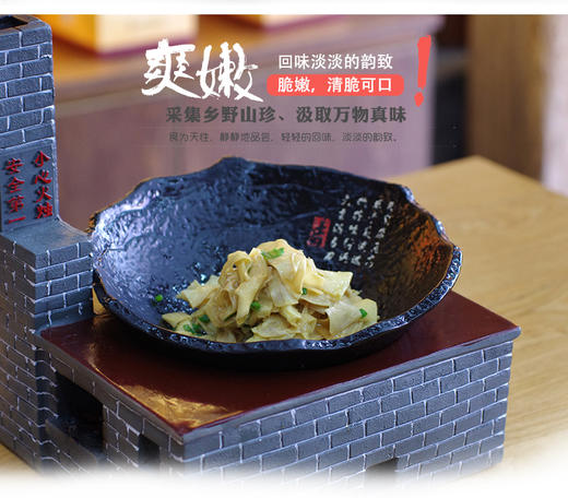 泾县泾农优选·笋衣60g*3  口感鲜美、爽脆 商品图4