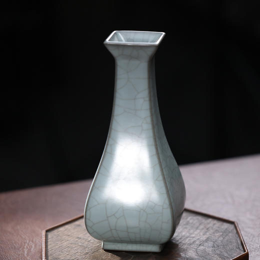 问鼎官窑宋青金标四方瓶（缺货） 商品图1