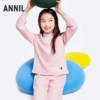 【厚实夹丝绵保暖衣】男女童保暖衣套装秋季新款安奈儿童装JM537589 商品缩略图0