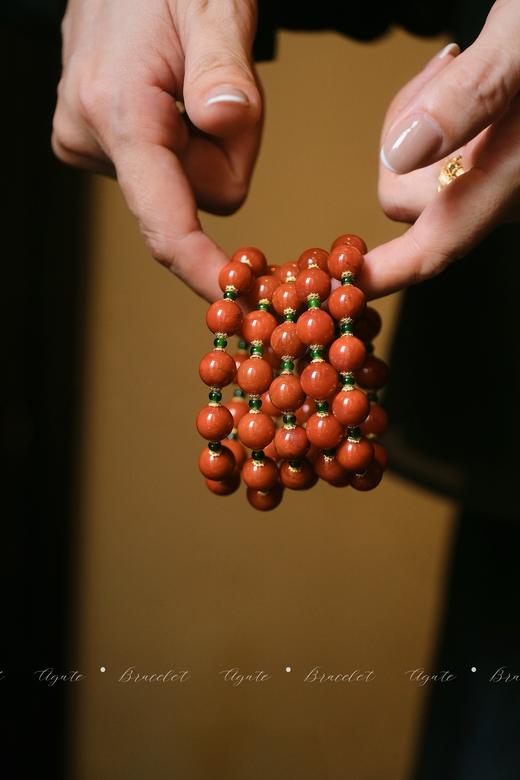 【双十一专供】国色天香 翡翠南红手串 JY 商品图4