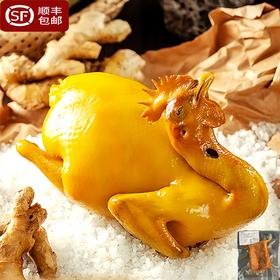 热卖中！！顺丰发货！送一袋100g蜜汁叉烧！【S姆同厂 供港品质】南鲜港湾古法秘制盐焗鸡 700g/袋