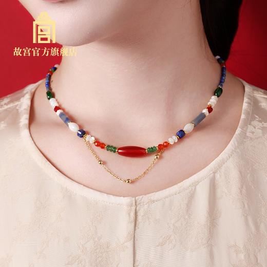 翠羽风华串珠项链 商品图1