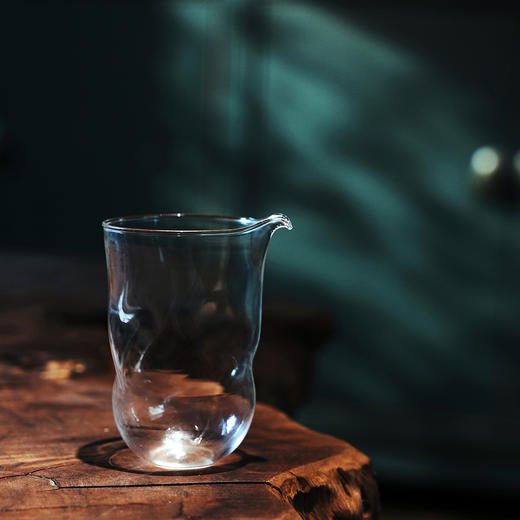 玻璃制品 浮游盖碗 浮游矮款公道杯 浮游小品杯 公道杯 潮汐主人杯 商品图4