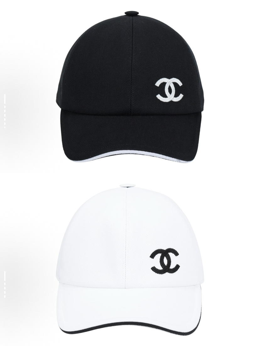 CH-J 双C刺绣鸭舌帽