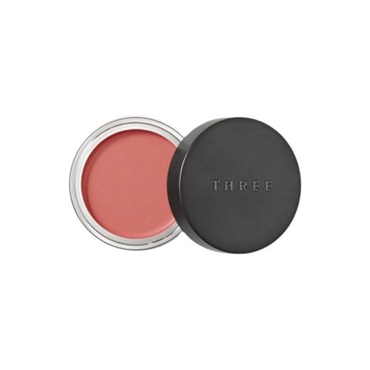 THREE 悦动眼唇颊焕采膏 01 5g 蜜桃粉 商品图0