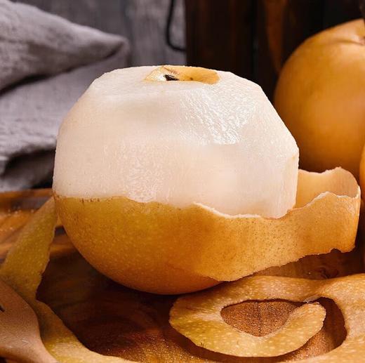 【CHUAN】正宗莱阳冰糖秋月梨【精品果】4.5-5斤精品礼盒 顺丰快递6枚 商品图2