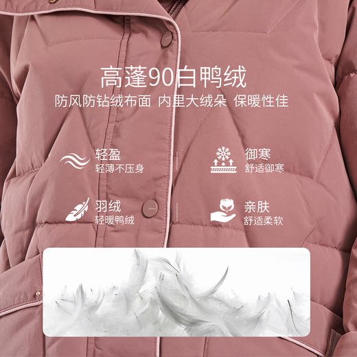 乔万尼羽绒服女冬季新款减龄设计面包服ET4T996 商品图4