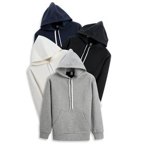 岸纾 加绒加厚新疆长绒棉保暖卫衣（多色可选）