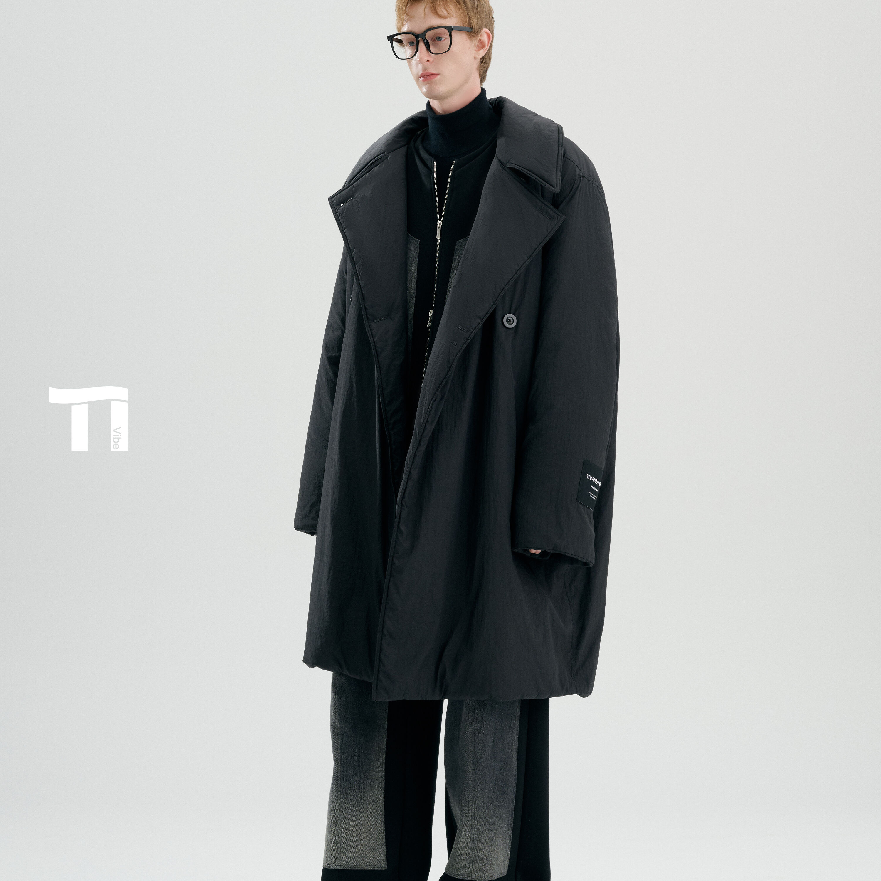 启世录TIWILLTANG"柔氲浮岚"幻夜云朵棉服保暖外套慵懒便携大衣