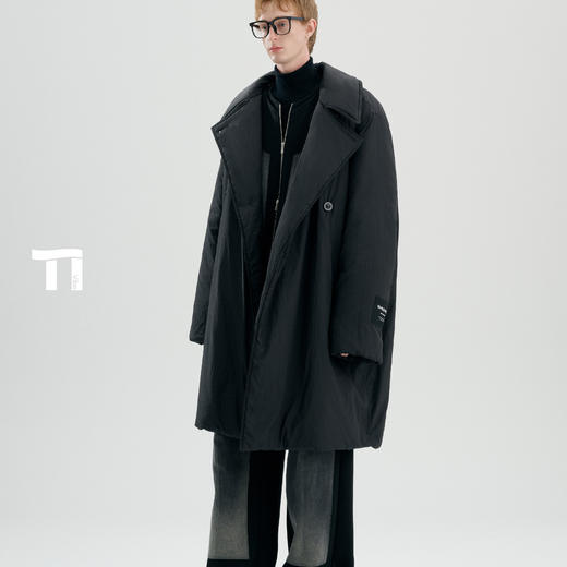 启世录TIWILLTANG"柔氲浮岚"幻夜云朵棉服保暖外套慵懒便携大衣 商品图0