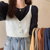 【YW】无忧购【甄选】外搭百搭V领小背心毛衣针织马甲（截单后3-5天发货） 商品缩略图11