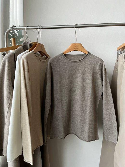 【体验款羊绒】噢蜜ooomeooo真基础的本命魔咒羊绒打底衫 商品图13