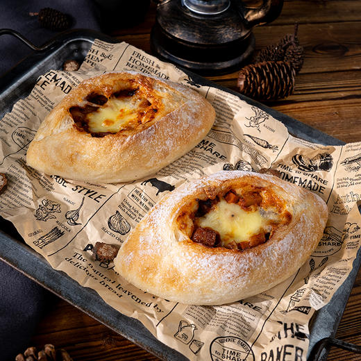 暴肌独角兽恰巴塔面包芝士黑胡椒肠手作咸口欧包早代餐零食品 商品图4