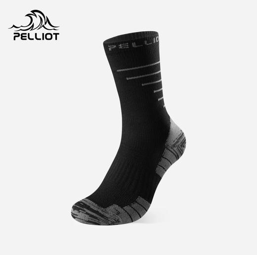 伯希和户外运动袜男美利奴羊毛加厚徒步袜秋冬登山保暖跑步袜子女 商品图0