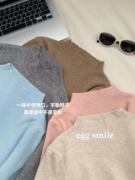 【YW】无忧购19色一体领中领兔绒打底衫（截单后7天发货） 商品图4