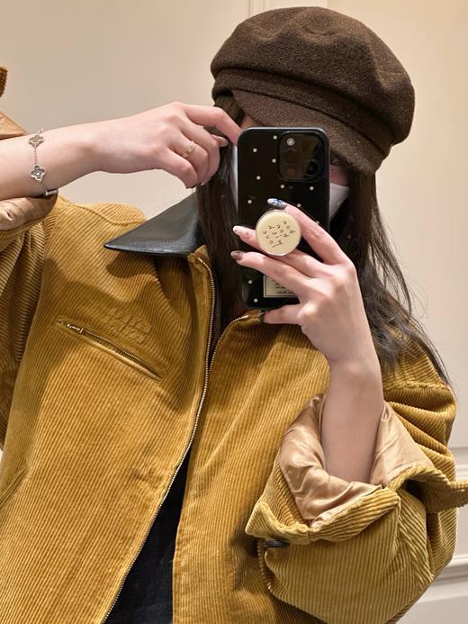 miu家25年秋冬首发灯芯绒棉服 商品图3