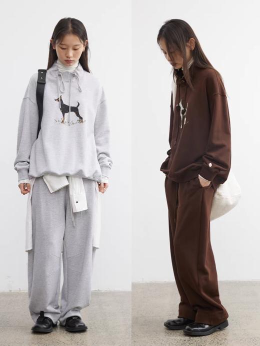 步履不停/5C43163C/休闲廓形弯刀卫裤 商品图2