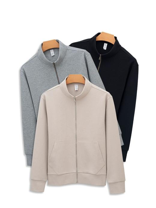 岸纾 美棉双面斜纹针织开衫（多色可选） 商品图4