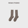 ROMI STUDIO“200针织造”羊绒美利奴羊毛混纺中筒袜 RWCAP06307 商品缩略图0