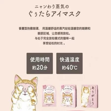 日本 Kimochi 蒸汽眼罩 各款 5片/盒 商品图4
