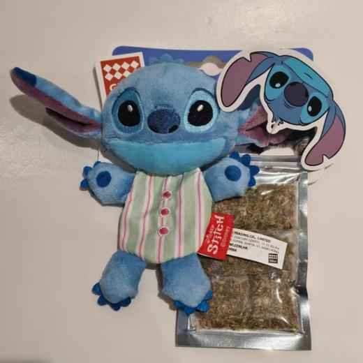 GiGwi贵为史迪奇猫草娃娃 商品图0