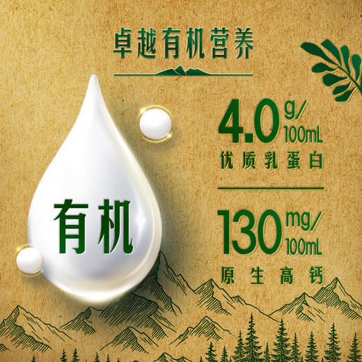 爵品有机纯牛奶250ml×10盒 商品图4