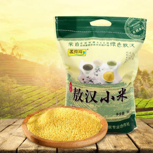 孟克河 有机敖汉小米5kg/袋 商品图0