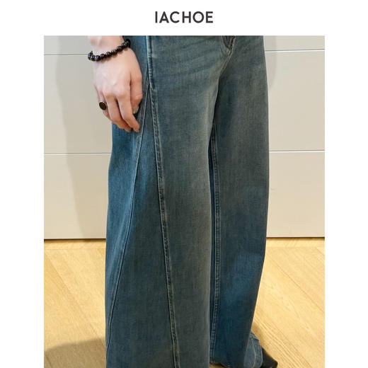 棉仓3661519009-分割线牛仔裤 商品图3