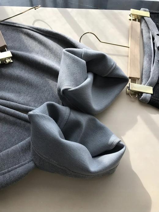 D110616复古撞色加厚醋酸绵羊毛裤女休闲长裤 商品图11