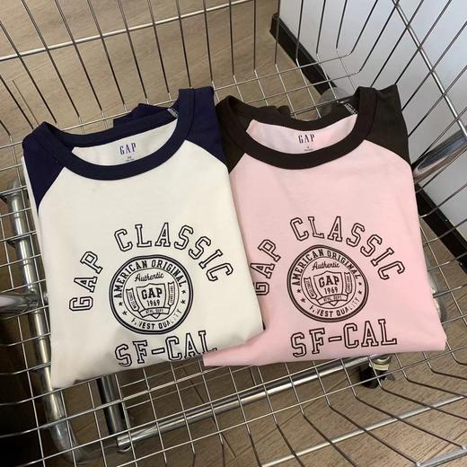 纯元！Z品单！G*P插肩袖长袖T恤  ！情侣款！ 商品图13