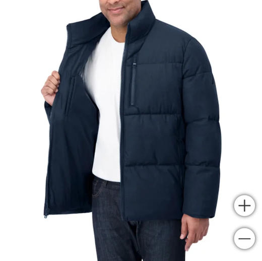 到手价359元 Nautica诺帝卡男士冬季保暖厚款棉服 美国代购，无中文标签，介意慎拍 商品图5