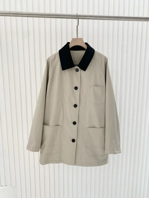 D110614巴恩风高密斜纹棉都市休闲夹克外套 商品图7