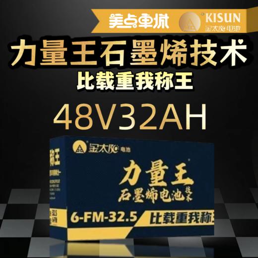 【双十一美点特惠】48V32Ah  金太阳力量王  以旧换新 武汉到店 商品图0