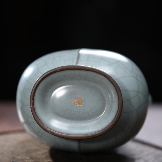 问鼎官窑宋青金标贯耳出戟瓶（缺货） 商品图2