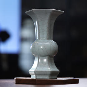 问鼎官窑宋青金标六方花觚（缺货）