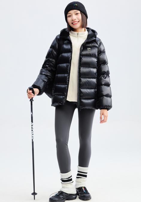 老米优品🎈【品牌授权】可配亲子！《小黑锋羽绒服》森林棠25冬季，修身不臃肿，90白鸭绒！蓬松巨柔软~~ 商品图1