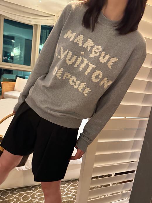 驴家 25年新款 字母LOGO撞色 圆领卫衣(KX*MM) 商品图5