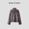 ROMI STUDIO“丹麦天鹅绒”进口水貂奢华密绒短款皮草 RWCWW85170 商品缩略图1
