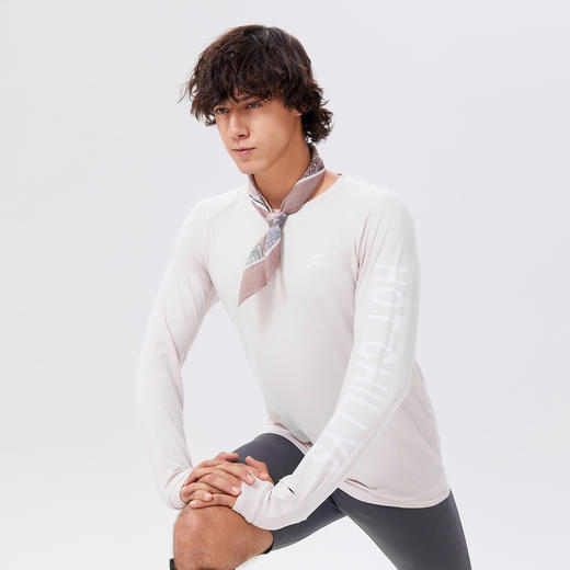 男装圆领长袖上衣（桃皮）5631 商品图4