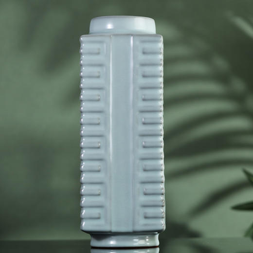 问鼎官窑宋青金标琮式瓶（缺货） 商品图0