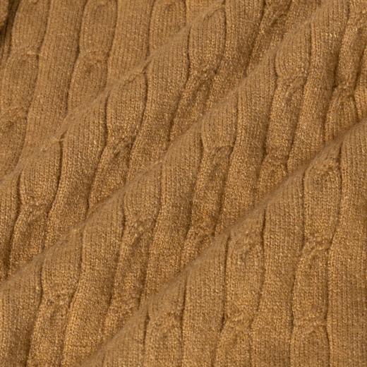 茧墨 糯叽叽麻花拼接撞色减龄针织开衫 商品图4