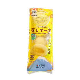 【礼想心动】市冈 香蕉味 夹心蒸蛋糕 160g