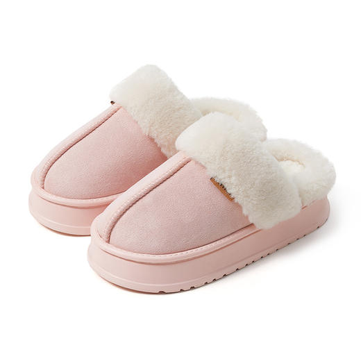 优调丨SDT1323厚底毛口棉拖鞋 商品图8