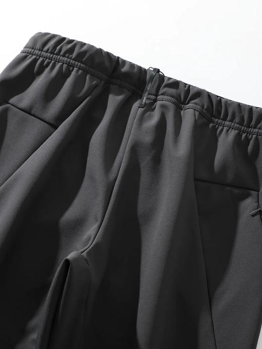 D110612户外机能风加绒保暖微弹纯色软壳裤 抗撕裂三防功能性裤子休闲裤 商品图11