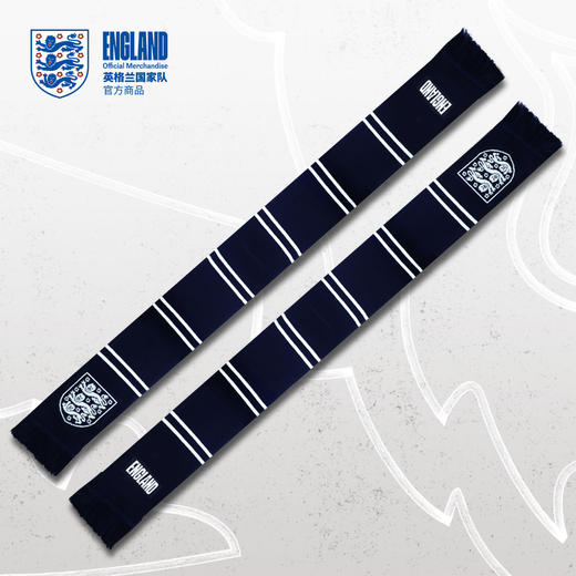 【官方正版】英格兰国家队 | 秋冬蓝色针织围巾保暖周边英伦 商品图4