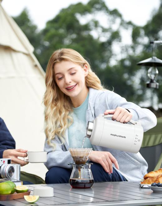 【大容量电热水杯】摩飞便携电热水杯MR6061C 一杯双盖 四档调温 保温&保冰四委皆宜 1L大容量 商品图10